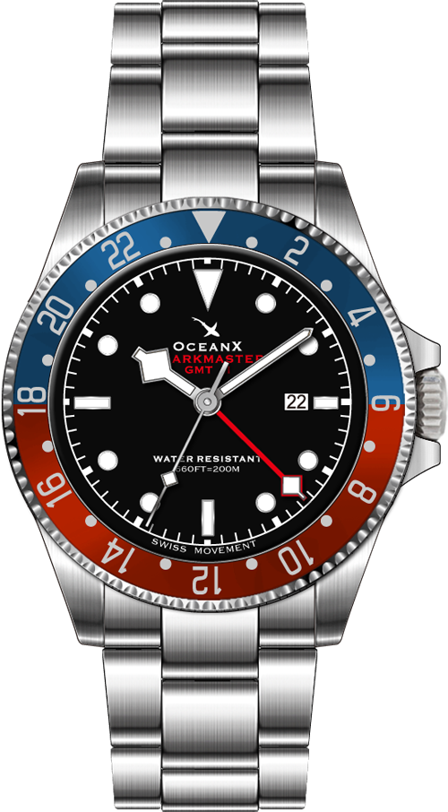 OceanX Sharkmaster GMT II SMS-GMT-221