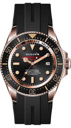 OceanX Sharkmaster 1000 SMS1061B - SeriousWatches.com