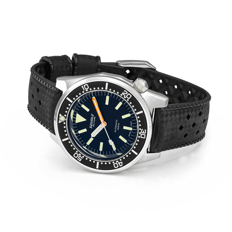 Squale 50 Atmos Militaire Black Blasted 1521 1521MILIBL.HT SeriousWatches