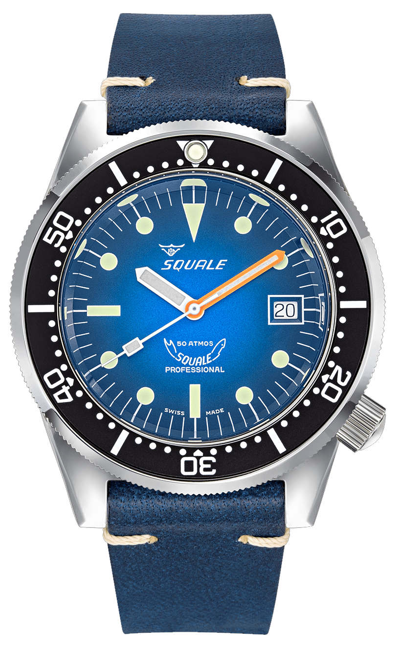 Squale 50 Atmos Blue Ray 1521-026/A 1521PROFD.PB