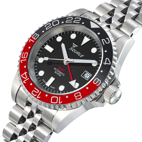 Squale 30 Atmos GMT 1545 Coke Bezel