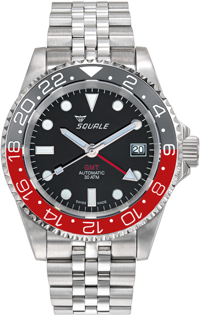 Squale 30 Atmos GMT 1545 Coke Bezel