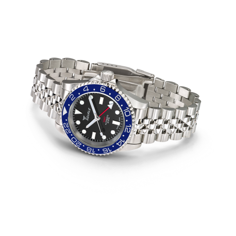 Squale 30 Atmos GMT 1545 Blue Bezel