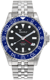 Squale 30 Atmos GMT 1545 Blue Bezel