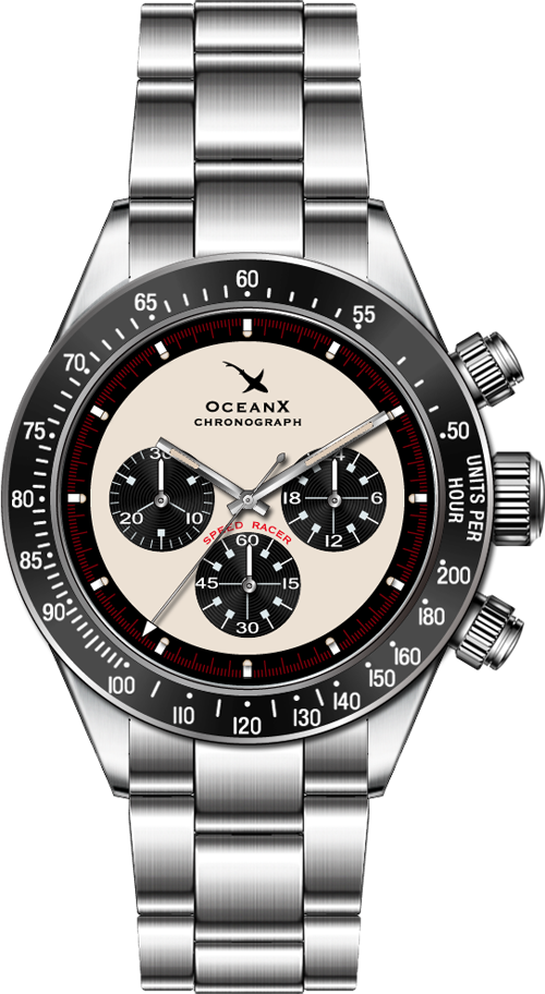 OceanX Speed Racer Chronograph SRS112 - SeriousWatches.com
