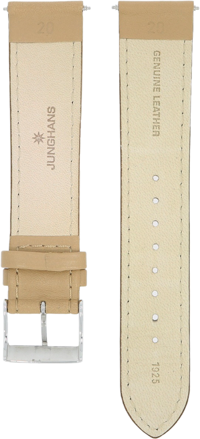 Junghans Sand Leather Strap 20mm