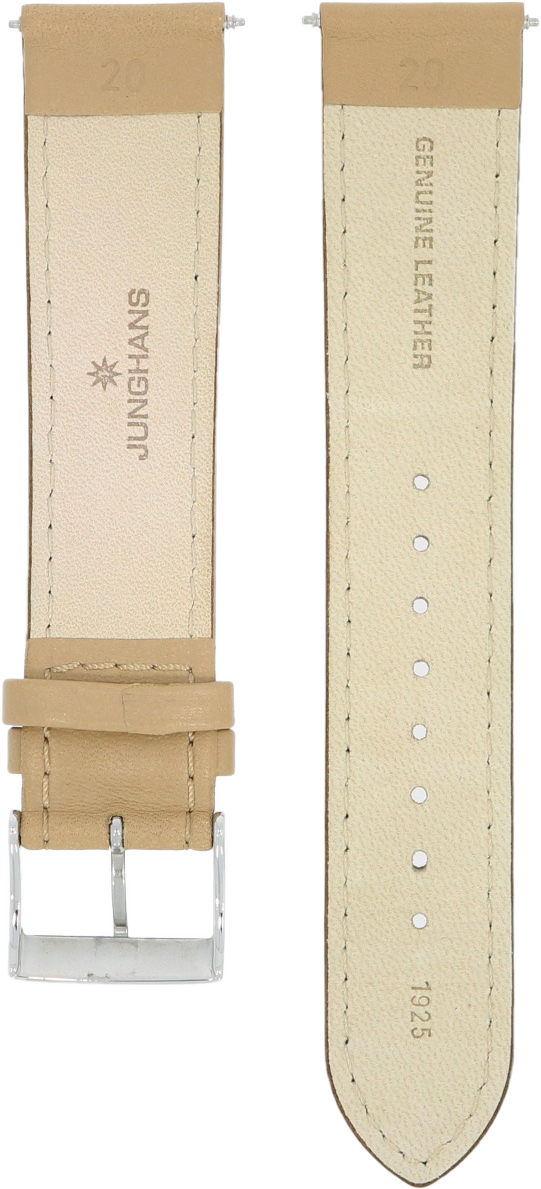 Junghans Sand Leather Strap 20mm