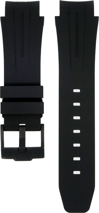 OceanX Sharkmaster 1000 Rubber Strap DLC Clasp