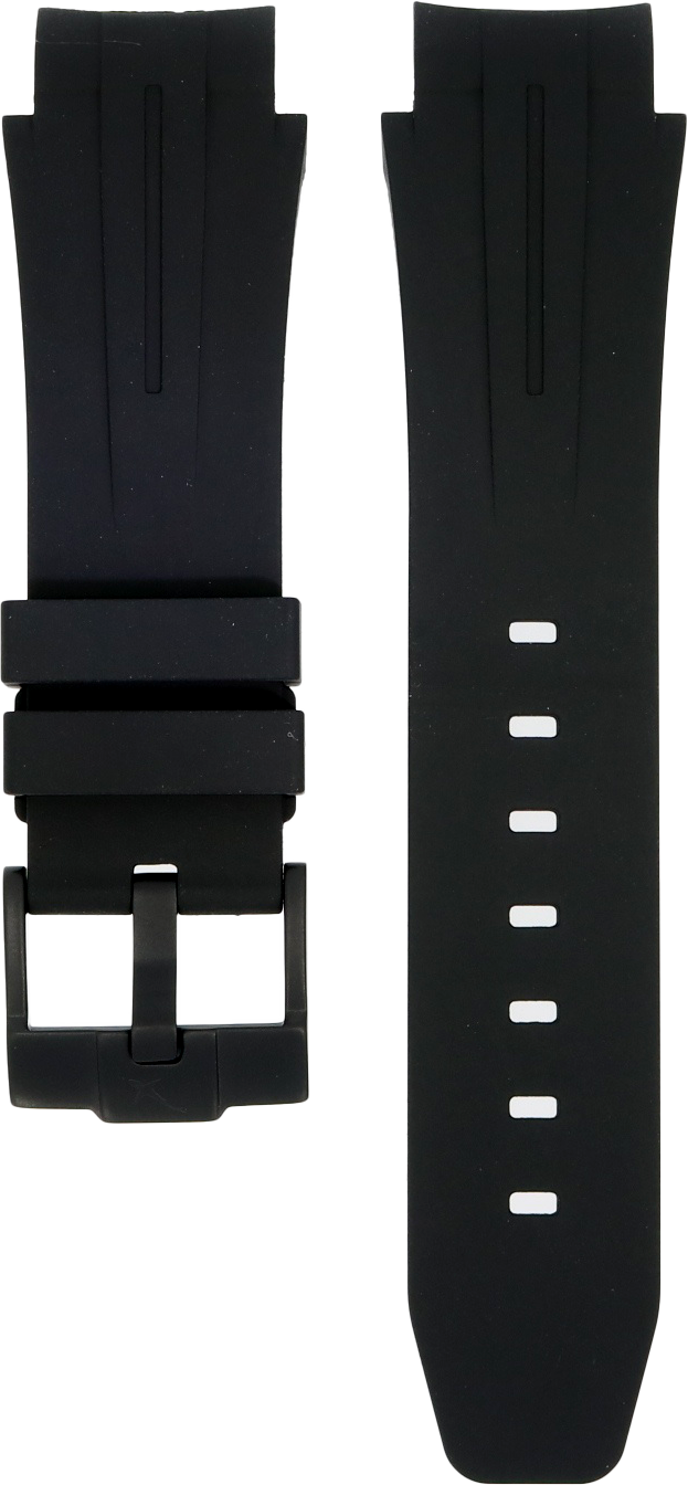 OceanX Sharkmaster 1000 Rubber Strap DLC Clasp