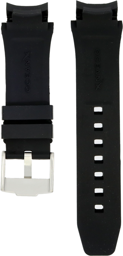 OceanX Sharkmaster 1000 Rubber Strap Steel Clasp