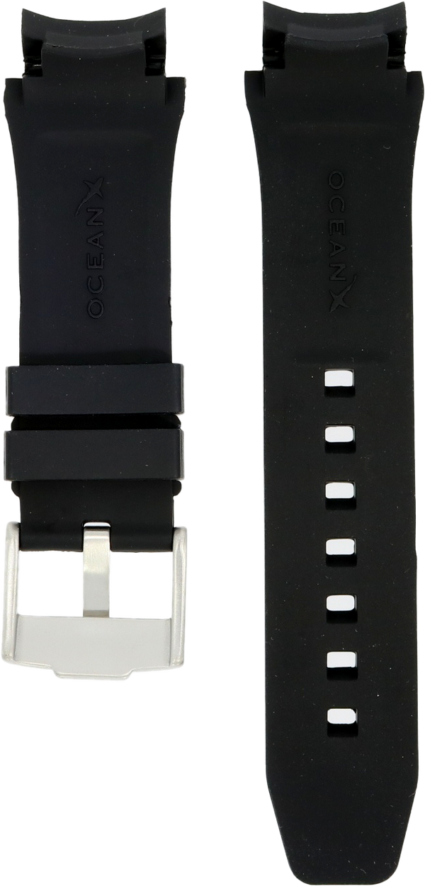 OceanX Sharkmaster 1000 Rubber Strap Steel Clasp