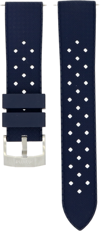 Alpina Silicon Strap 22mm ALR-NAVY-SS