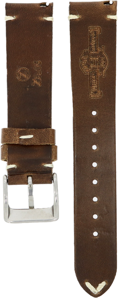 Zelos 20mm Horween Leather Strap