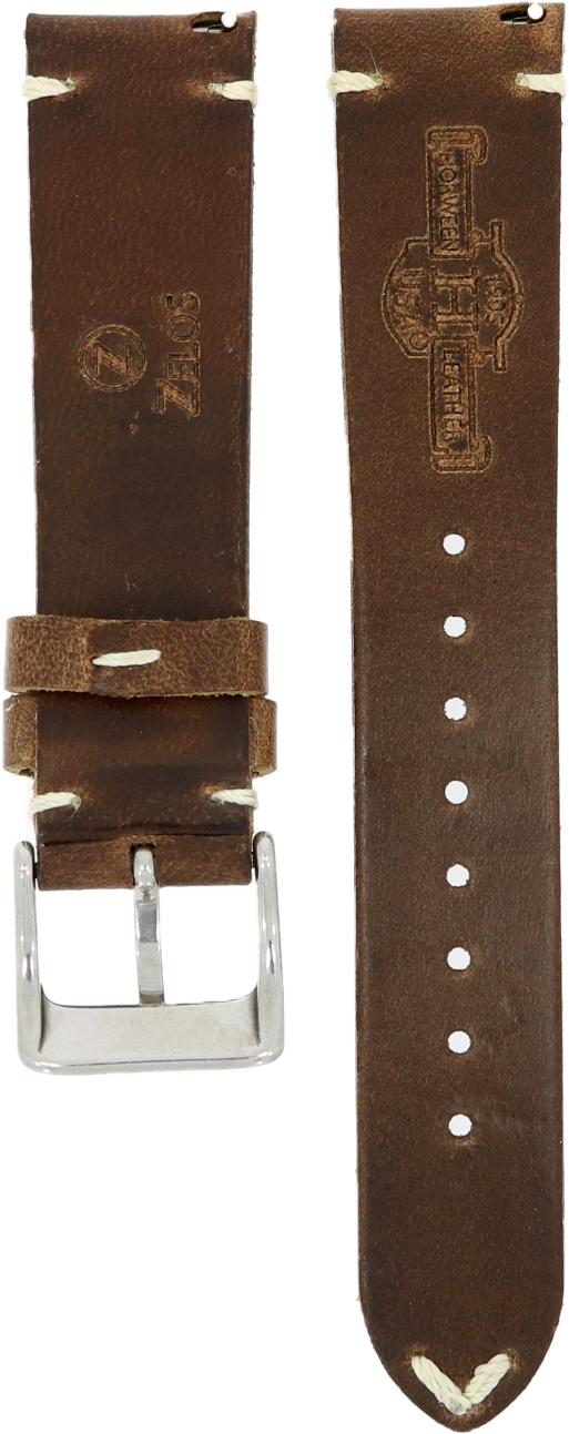 Zelos 20mm Horween Leather Strap