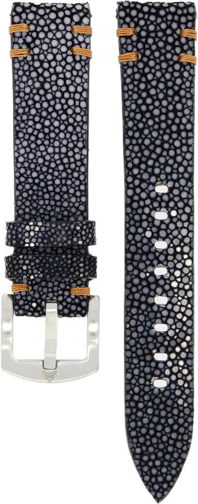 Axios Black Stingray Strap 20mm