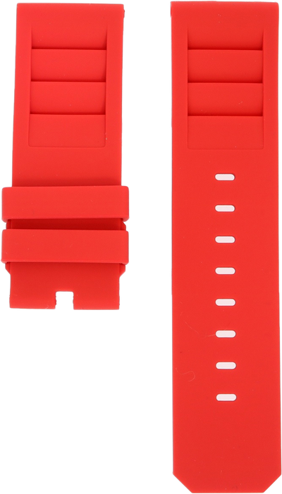 ANCON Red Rubber Strap 24mm Short