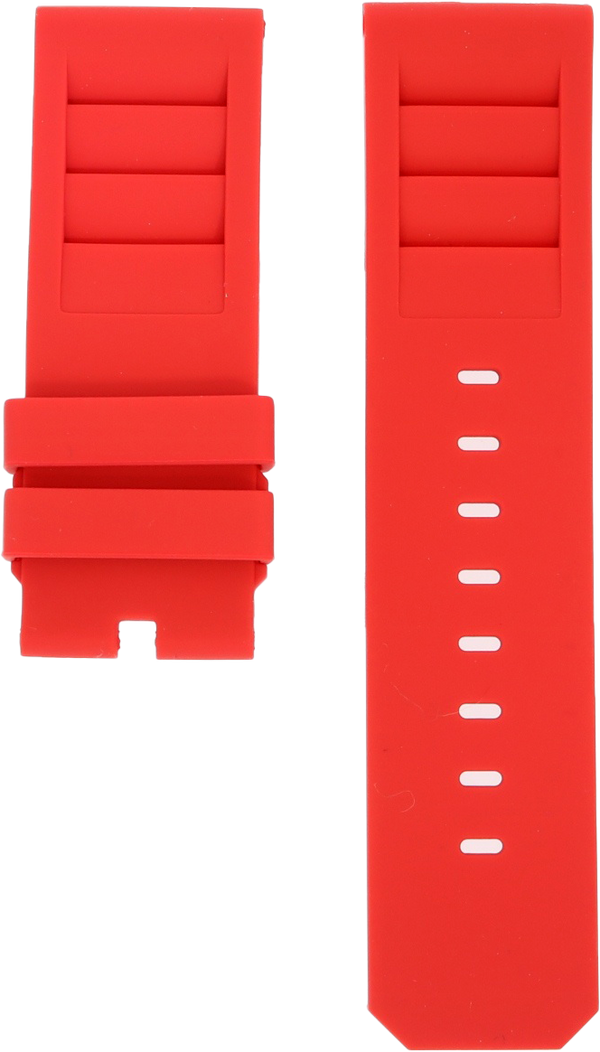 ANCON Red Rubber Strap 24mm Short