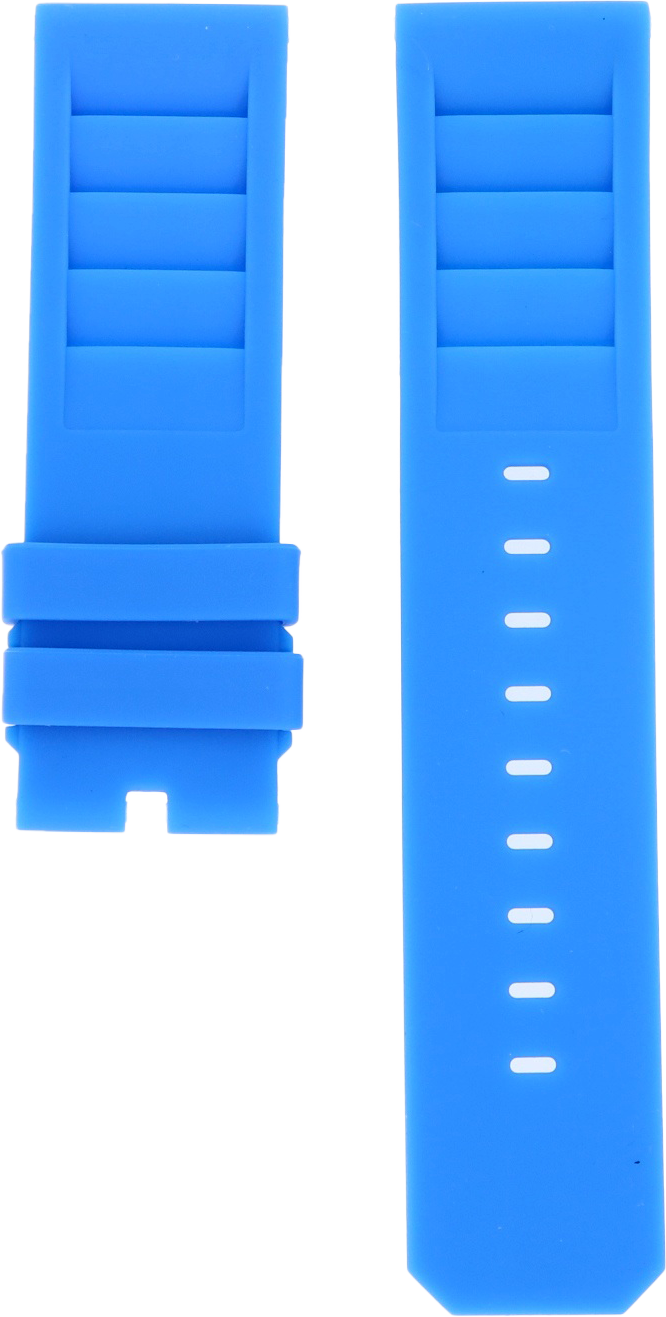 ANCON Blue Rubber Strap 24mm