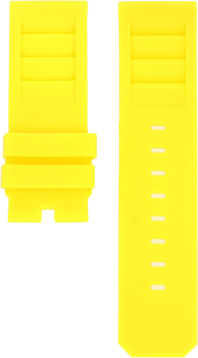 ANCON Yellow Rubber Strap 24mm Short