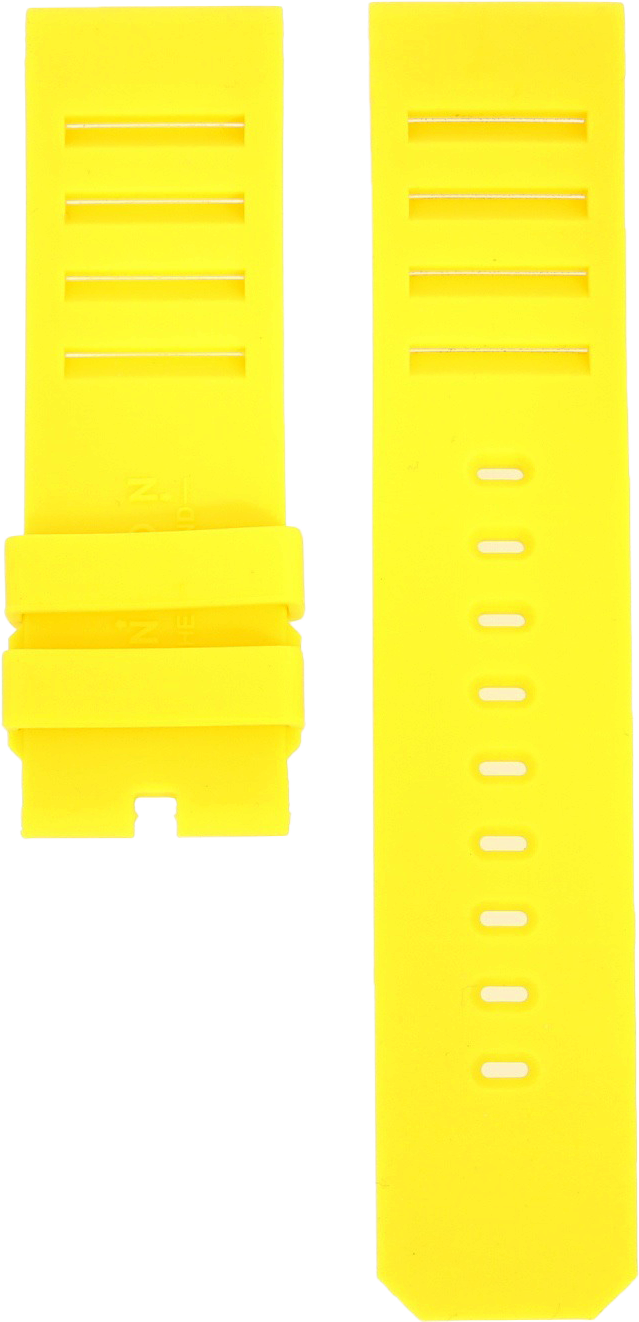 ANCON Yellow Rubber Strap 24mm