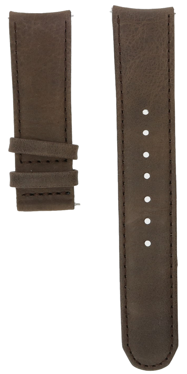 Formex Essence Butterfly Brown Leather Strap 22mm