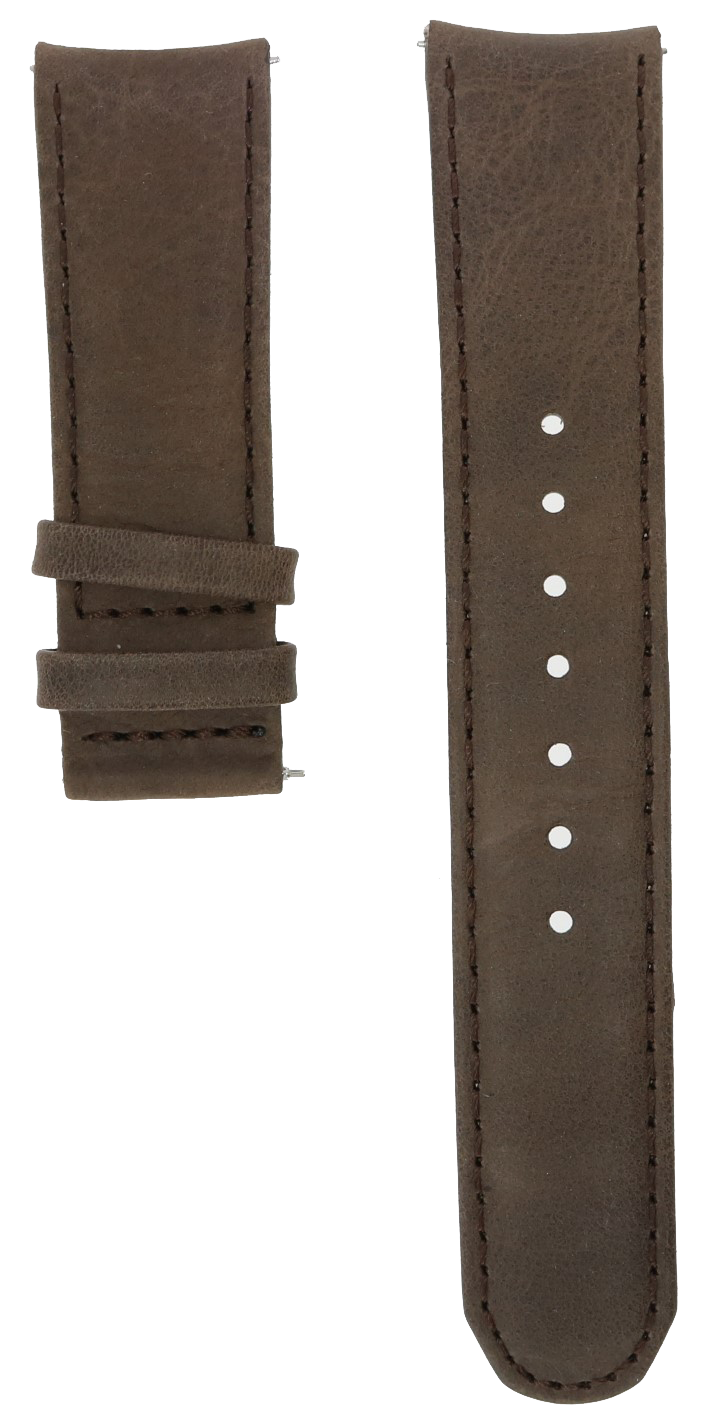 Formex Essence Butterfly Brown Leather Strap 22mm
