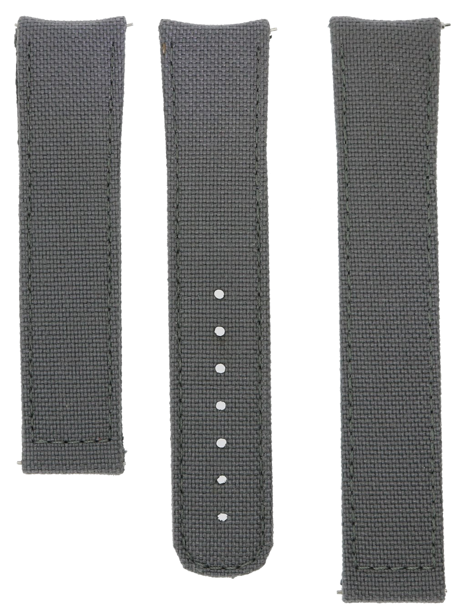 Formex Essence Deployant Grey Nylon Strap 22mm