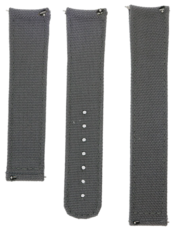 Formex Essence Deployant Grey Nylon Strap 22mm