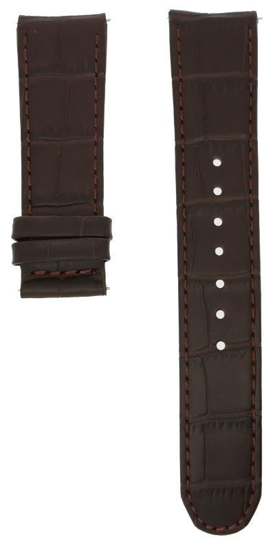 Formex Essence Butterfly Brown Leather Strap Croco 22mm