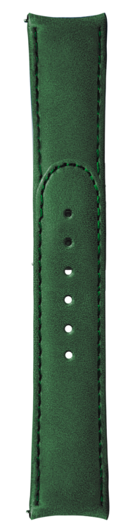 Formex Essence Deployant Green Leather Strap 22mm