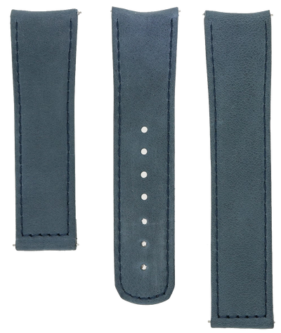 Formex Essence Deployant Blue Leather Strap 22mm