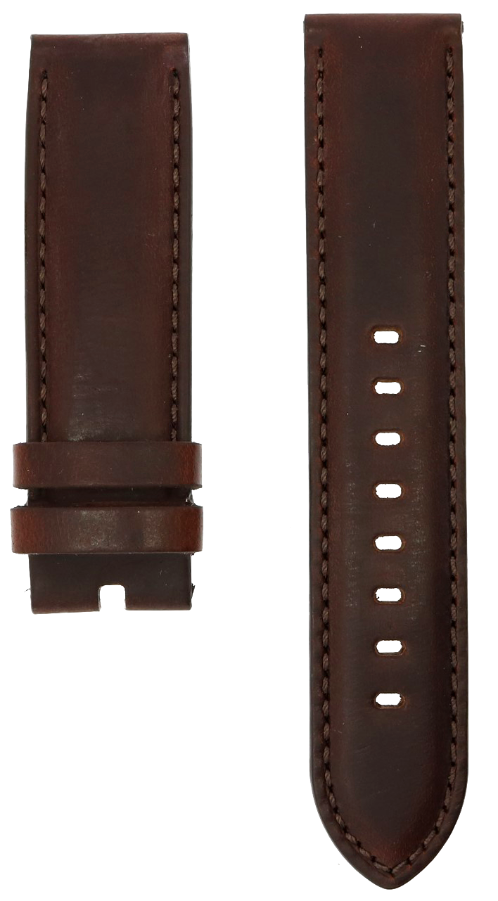 Zelos Brown Horween Leather Strap 22mm