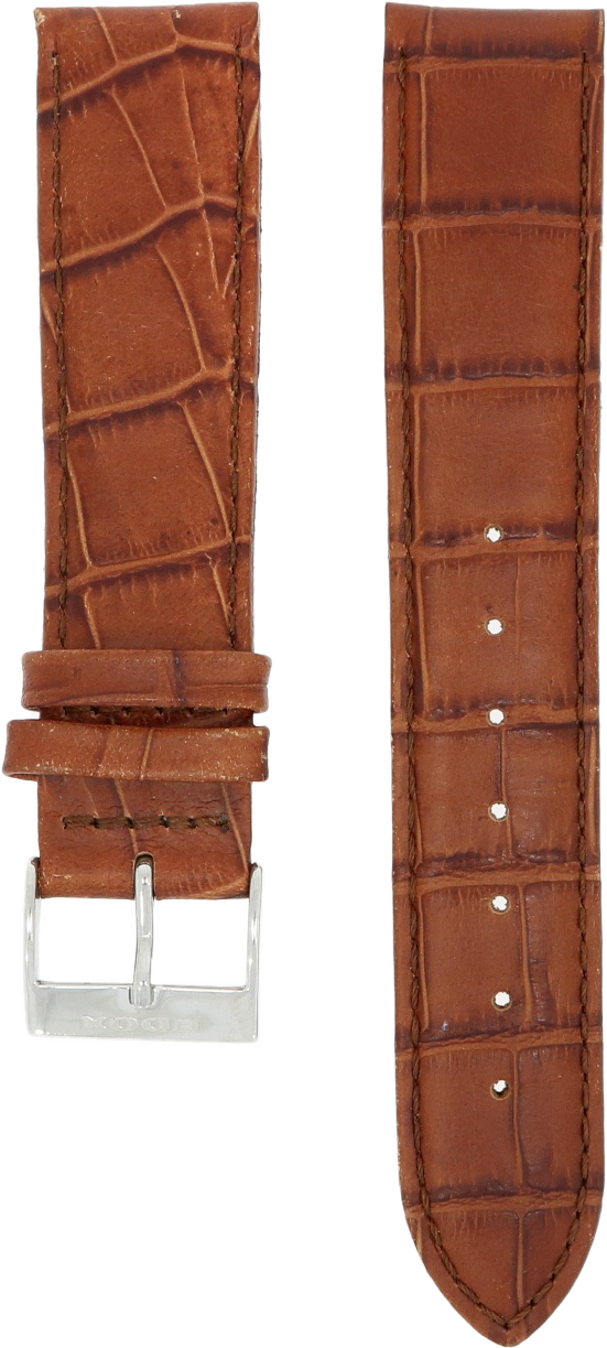 Edox Brown Leather Strap 19mm