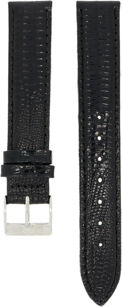 Edox Black Leather Strap 17mm - SeriousWatches.com