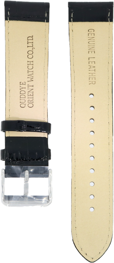 Orient Black Leather Strap 22mm UDDYESB