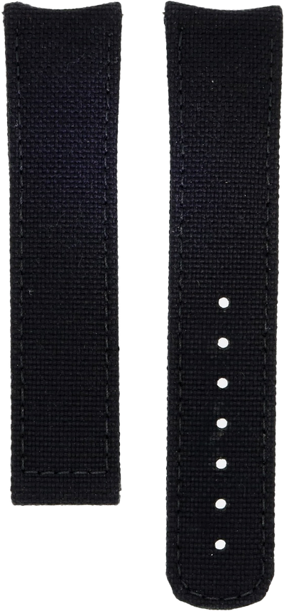 Formex Essence Deployant Black Nylon Strap 22mm