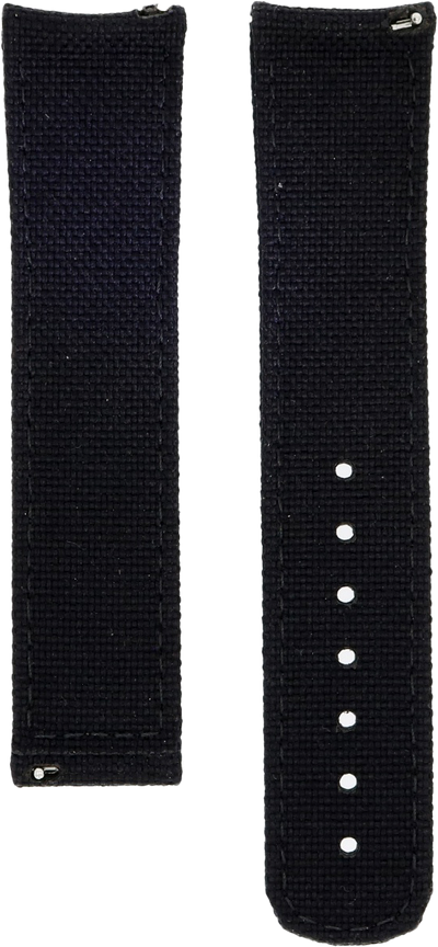 Formex Essence Deployant Black Nylon Strap 22mm