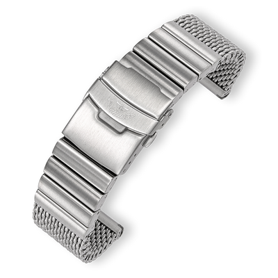 Squale Mesh Steel Bracelet Matt 22mm