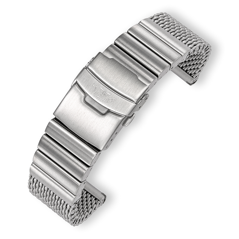 Squale Mesh Steel Bracelet Matt 22mm SeriousWatches