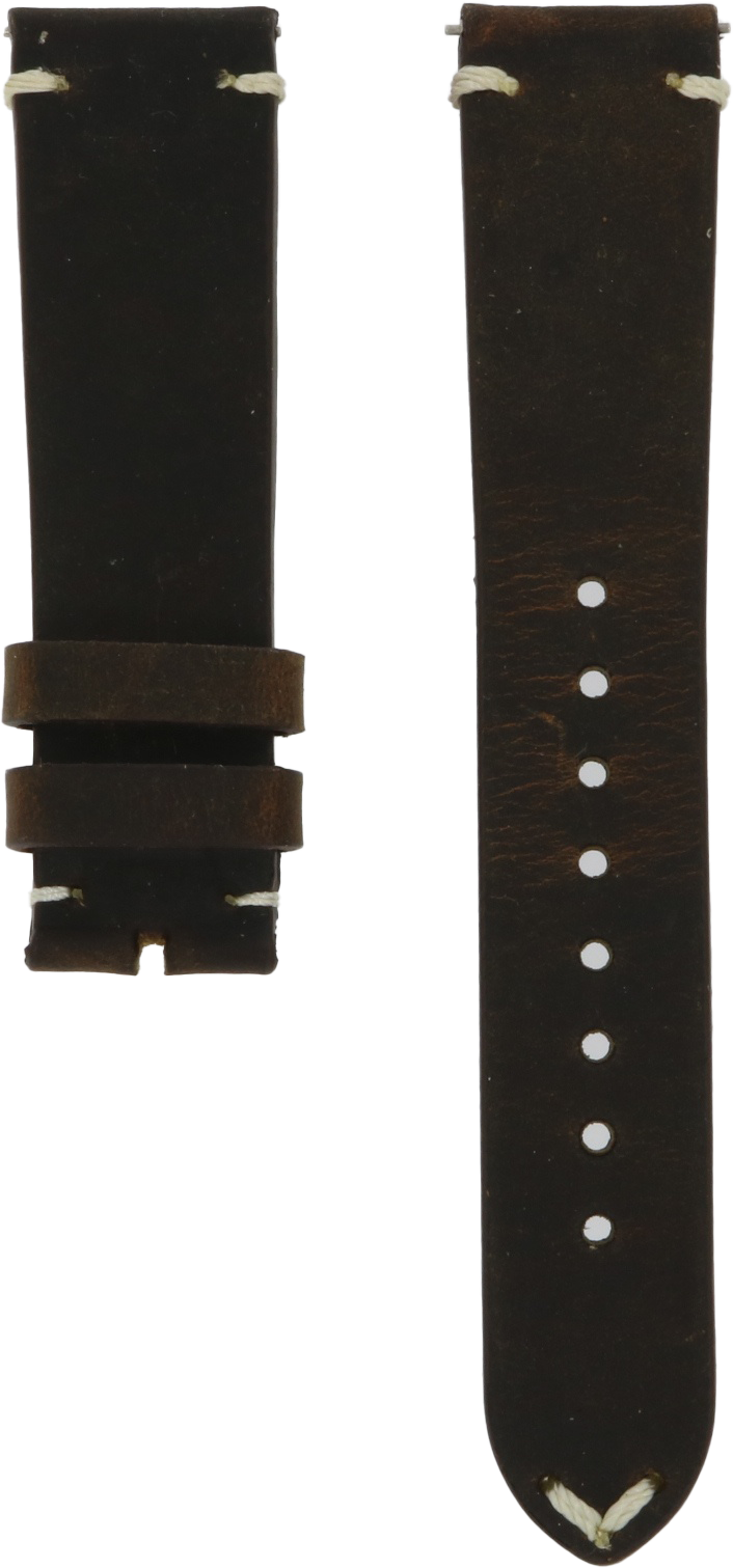 Zelos Horween Leather Strap 20mm