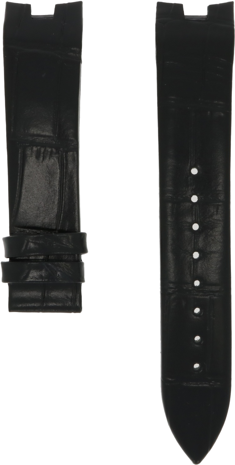 Edox Grand Ocean Black Leather Strap 20mm