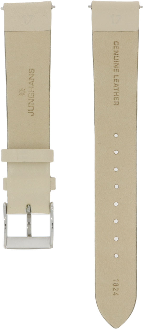 Junghans Beige Leather Strap 17mm 420506111