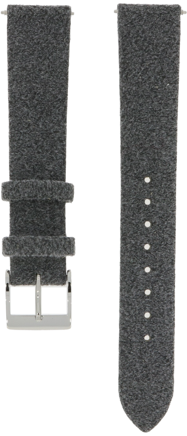 Junghans Grey Felt and Leather Strap 17mm 420506254