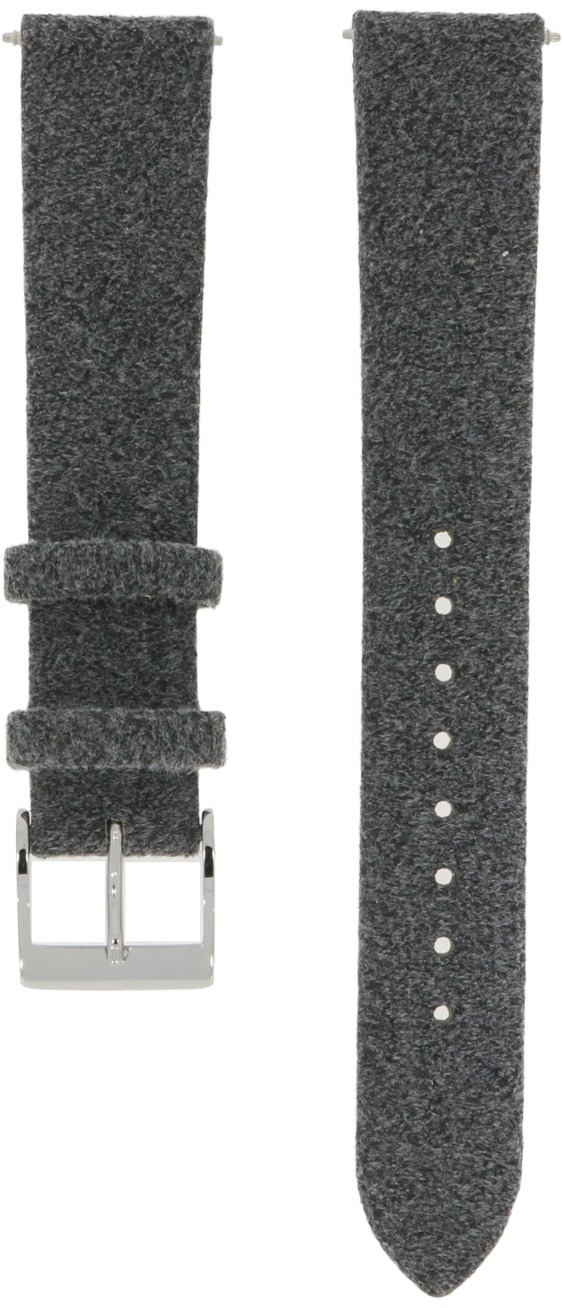 Junghans Grey Felt and Leather Strap 17mm 420506254