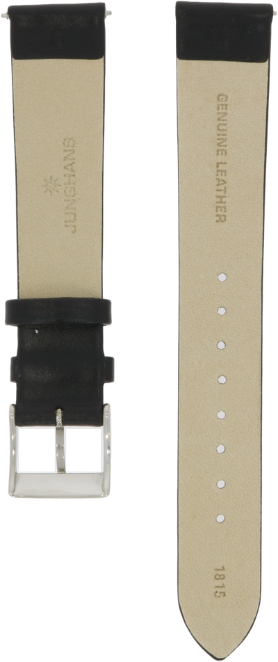 Junghans Black Leather Strap 17mm 420506110