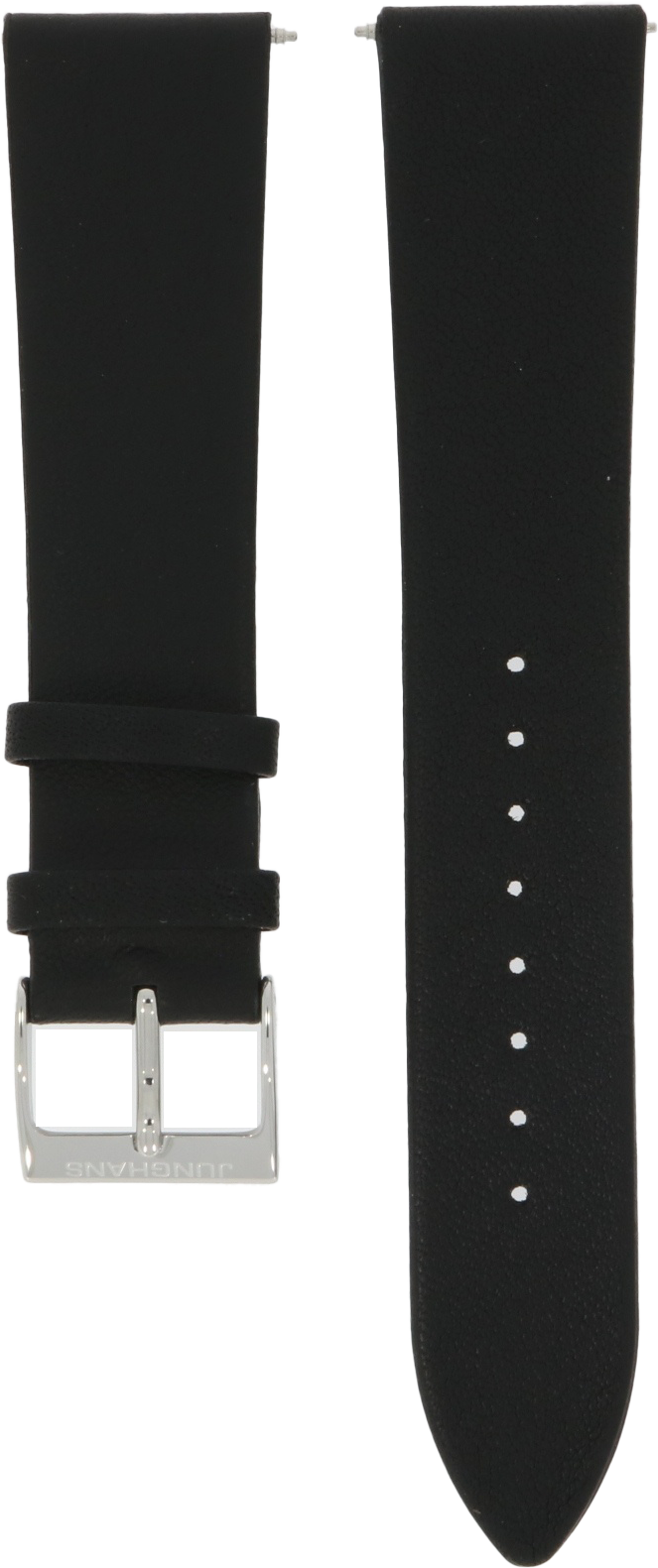 Junghans Black Leather Strap 21mm 420506457