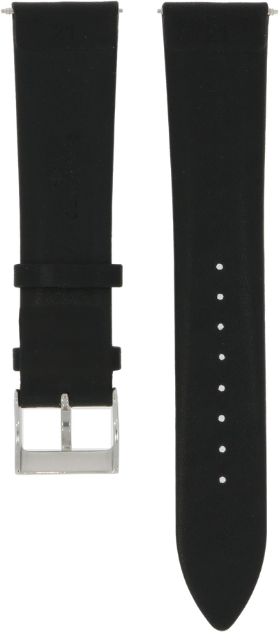 Junghans Black Leather Strap 21mm 420506457