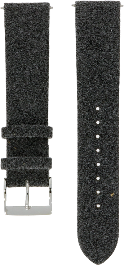 Junghans Grey Felt and Leather Strap 20mm 420506481