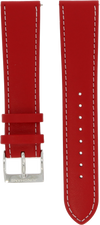 Junghans Red Leather Strap 20mm 420506495