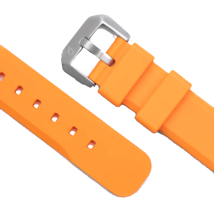 BOLDR EPDM Rubber Strap Orange 20mm
